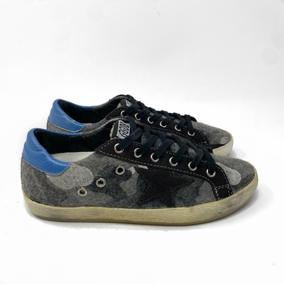 Golden Goose Shoes - Golden Goose felt Superstar Sneakers size 37